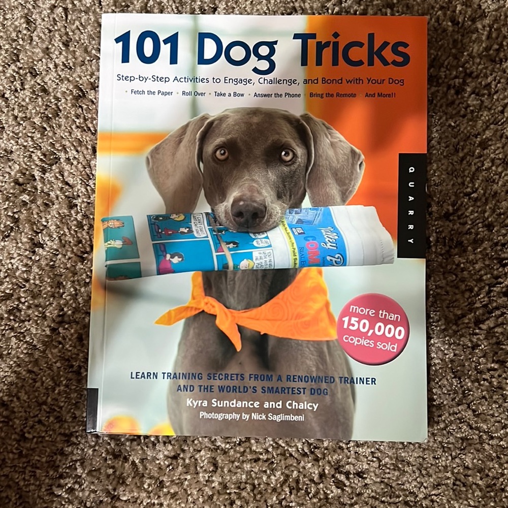 New 101 dog tricks book